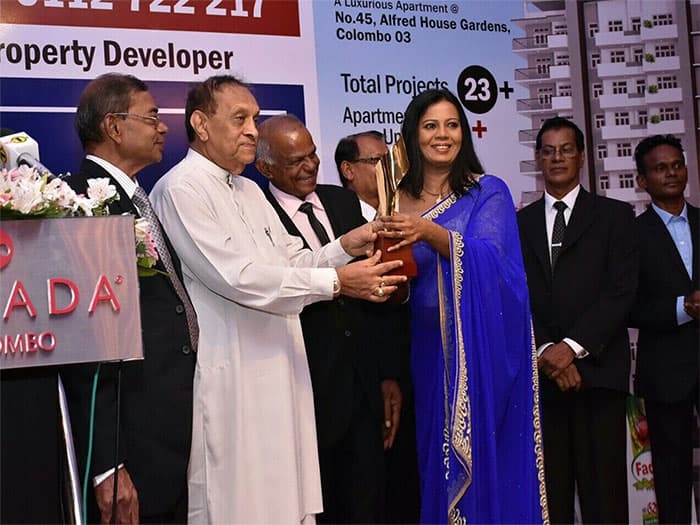 Daham Lanka team at the Massco Awards 2016