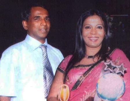Daham Lanka at the Excellence Awards 2012